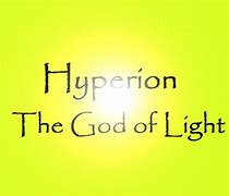 Image result for Hyperion Mythology