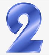 Image result for Blue Number 2 Icon