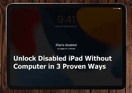 Image result for iPad Permanently Disabled