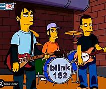 Image result for Blink 182 Simpsons
