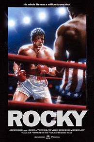 Image result for Rocky 1 Movie Poster