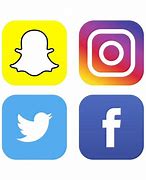 Image result for Instagram Snapchat YouTube Logo