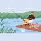 Image result for Free Clip Art Man Fishing