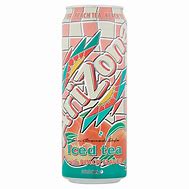Image result for Pictures of Peach Arizona Iced Tea