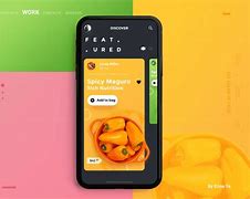 Image result for Filter Page Food Phone Design