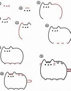 Image result for How to Draw Pusheen Cat