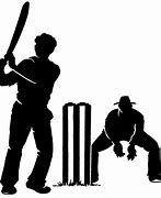 Image result for Cricket Illustration Clip Art Black and White