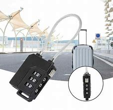 Image result for U.S. Customs Luggage Lock