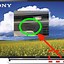 Image result for Power Button Sony 85 in TV