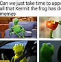 Image result for Two Kermit Meme