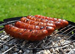 Image result for Sausage Popping On BBQ