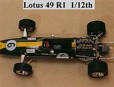 Image result for Tamiya Lotus 49 Ford F1 1 12