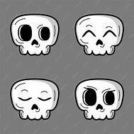 Image result for Skull. Emoji Drawing Easy