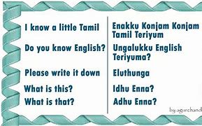 Image result for Tamil Rules of Speaking