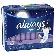 Image result for Always Blue Maxi Pads