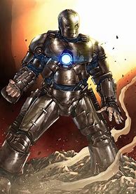 Image result for Iron Man Mark 1 Concept Art
