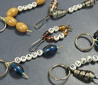 Image result for How to Make a Beaded Keychain