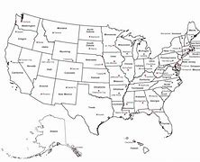 Image result for United States and Capitals Map