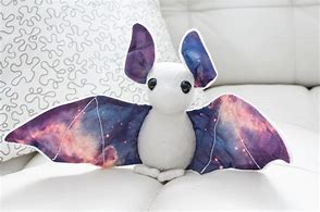 Image result for White Fox Bat Stuffed Toy