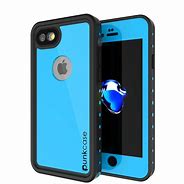 Image result for iPhone 8 Case Clear with Blue Pattern Design