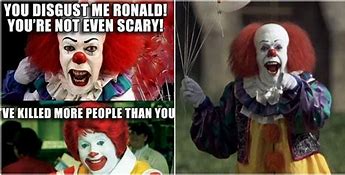 Image result for It Clown Meme