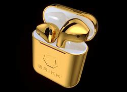 Image result for Lack and Gold Air Pods