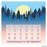 Image result for Retirement Countdown Calendar Printable