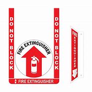 Image result for Fire Extinguisher Marking On Floor