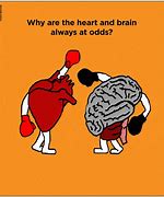 Image result for Heart and Brain Memes Fat
