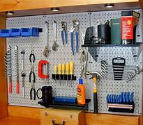 Image result for Pegboard Tool Storage