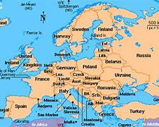 Image result for Map of Northern Europe