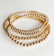 Image result for Gold Bead Bracelet