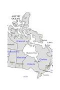 Image result for On Map of Canada Locate CFB Bagottville Anf CFB Cold Lake