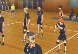 Image result for Haikyuu Volleyball Court