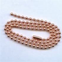 Image result for Copper Ball Chain