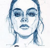 Image result for Drawing Face with Pen