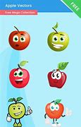 Image result for Red Apple Cartoon Pic