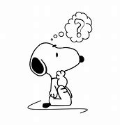 Image result for Snoopy Thinks