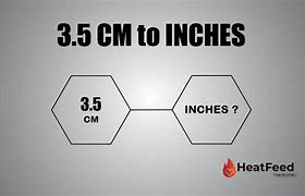 Image result for 3.5 Cm to Inches