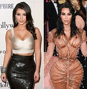 Image result for Kim K Before and After Weight Loss