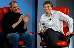 Image result for Steve Jobs Und Bill Gates