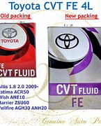 Image result for Toyota CVT Fe Transmission Fluid