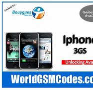 Image result for iPhone 3GS Free Unlock Codes