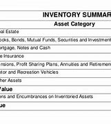 Image result for Estate Inventory Form