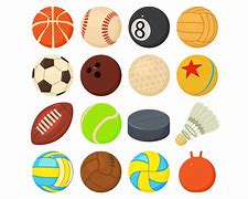 Image result for Cartoon Sports Balls