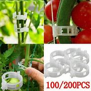 Image result for Plastic Plant Support Clips