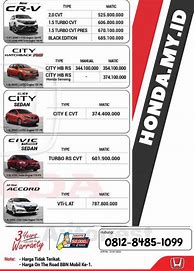 Image result for Price List Design Mobil