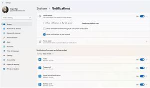 Image result for Notifications On Lock Screen Windows 11