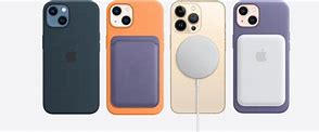 Image result for Apple iPhone 13 Leather Case with MagSafe Golden Brown