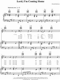 Image result for Lord I'm Coming Home Chords